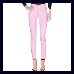 Style & Co Straight Leg French Orchid High Rise Tummy Control Jeans
